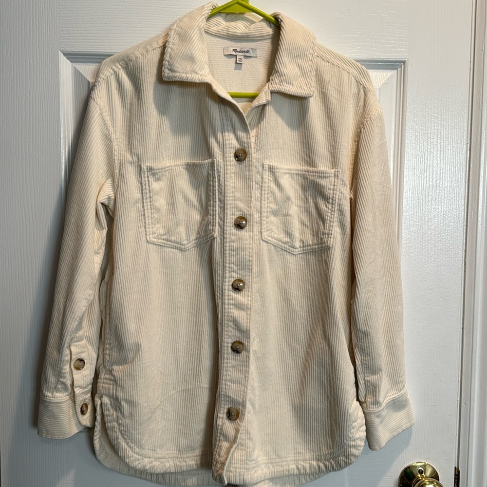 Madewell Corduroy Shacket XXXS